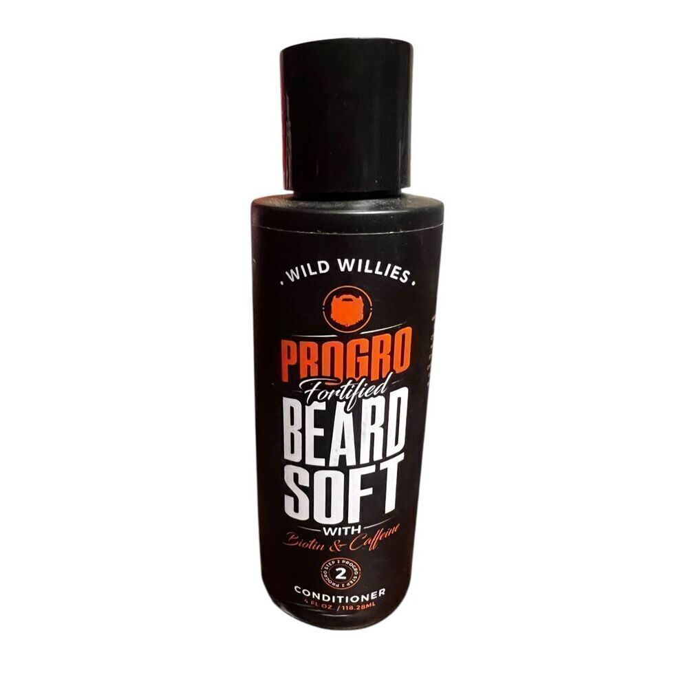 Wild Willies PROGRO Beard Growth & Revitalizing Conditioner Fortified 4oz